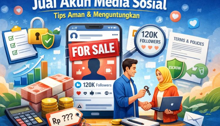 Jual Akun Media Sosial