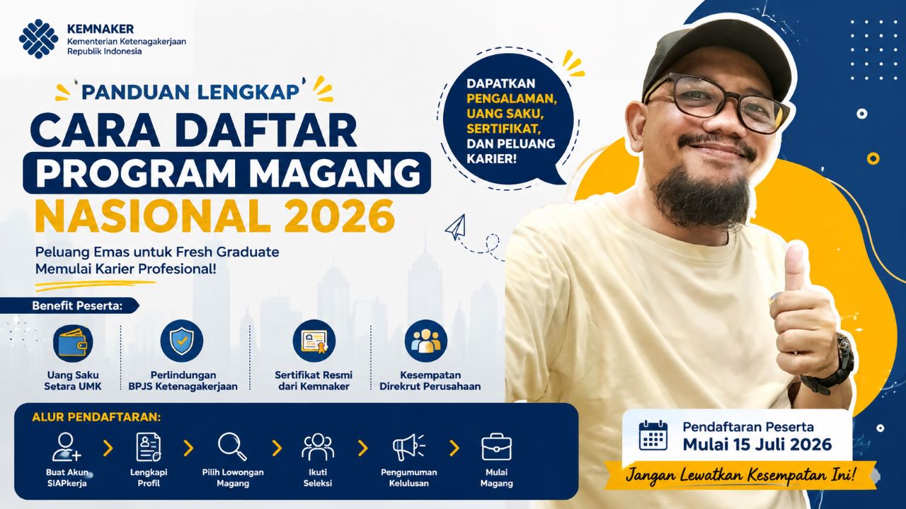 Cara Daftar Program Magang Nasional 2026