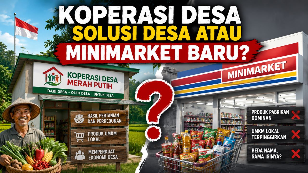 Koperasi Desa Menjadi Solusi atau Minimarket Baru