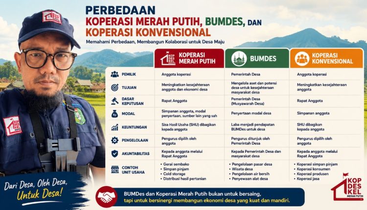 Koperasi Merah Putih vs Bumdes