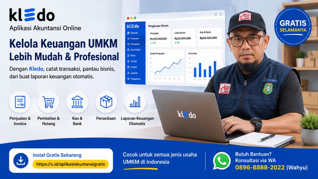 Aplikasi Akuntansi Online Gratis Kledo