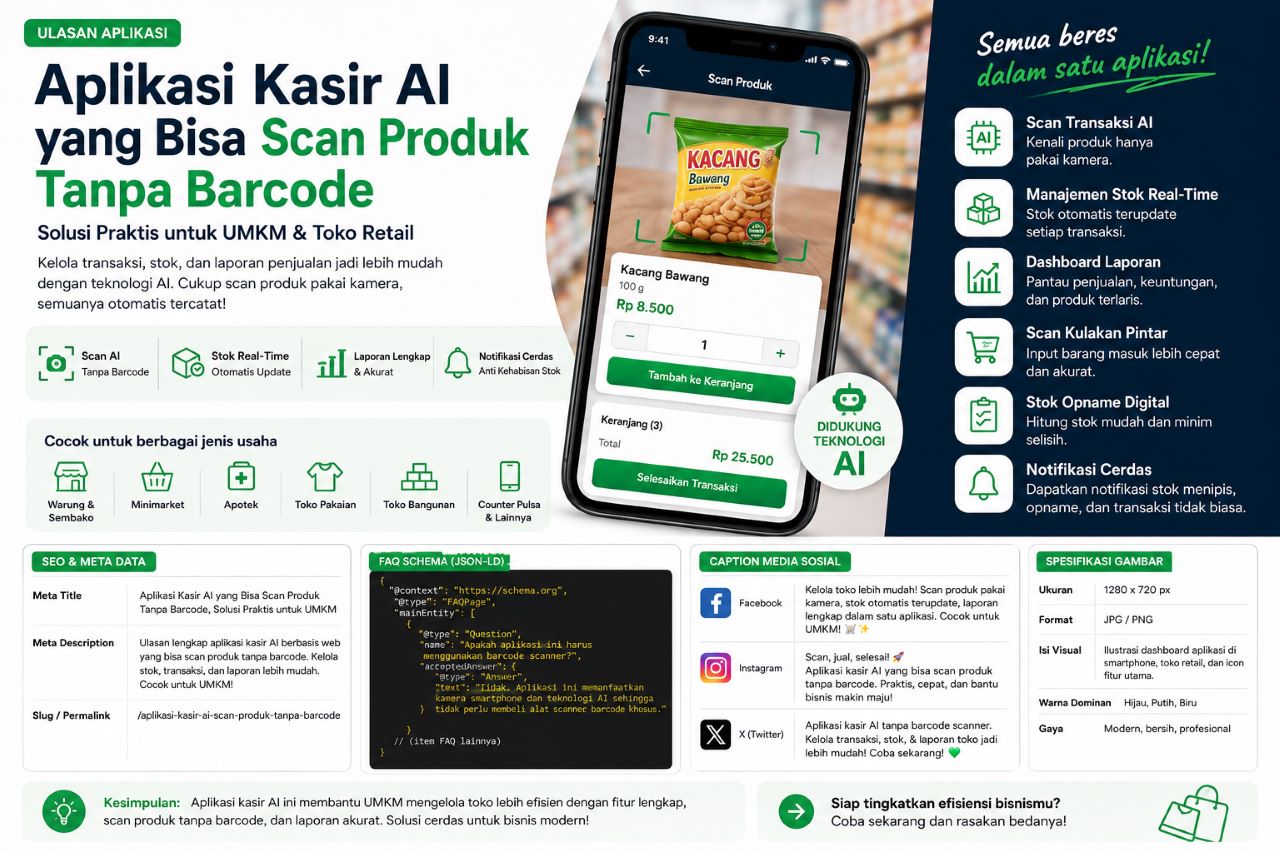 Aplikasi Kasir AI