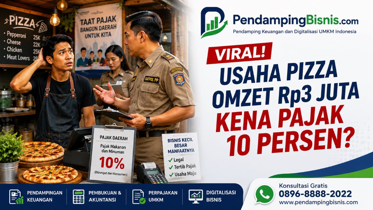 Viral Usaha Pizza Kena Pajak 10 Persen