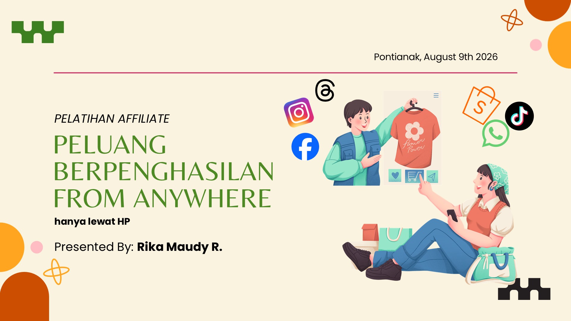 Materi Affiliate Rika Maudy