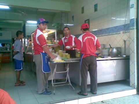 Javanese Restaurant Crews in Kota Kinabalu