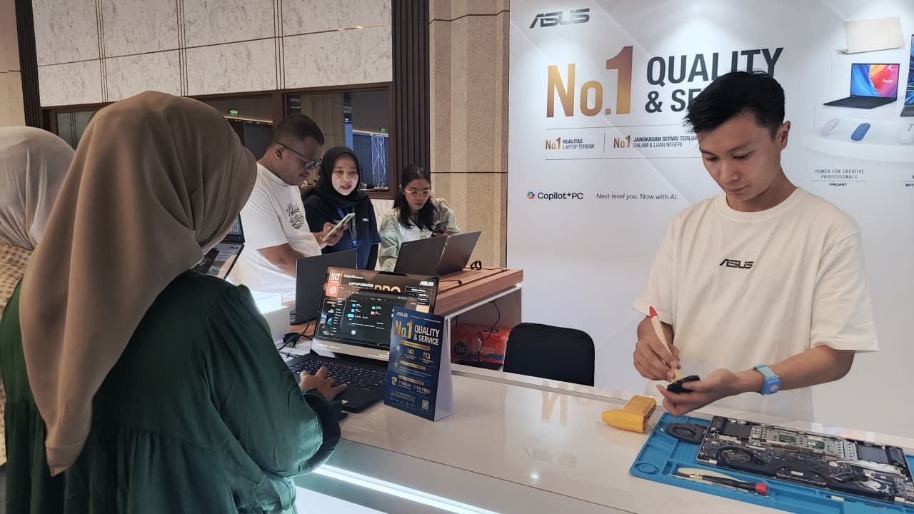 Salah Satu Jenis Layanan Premium ASUS Laptop Spa