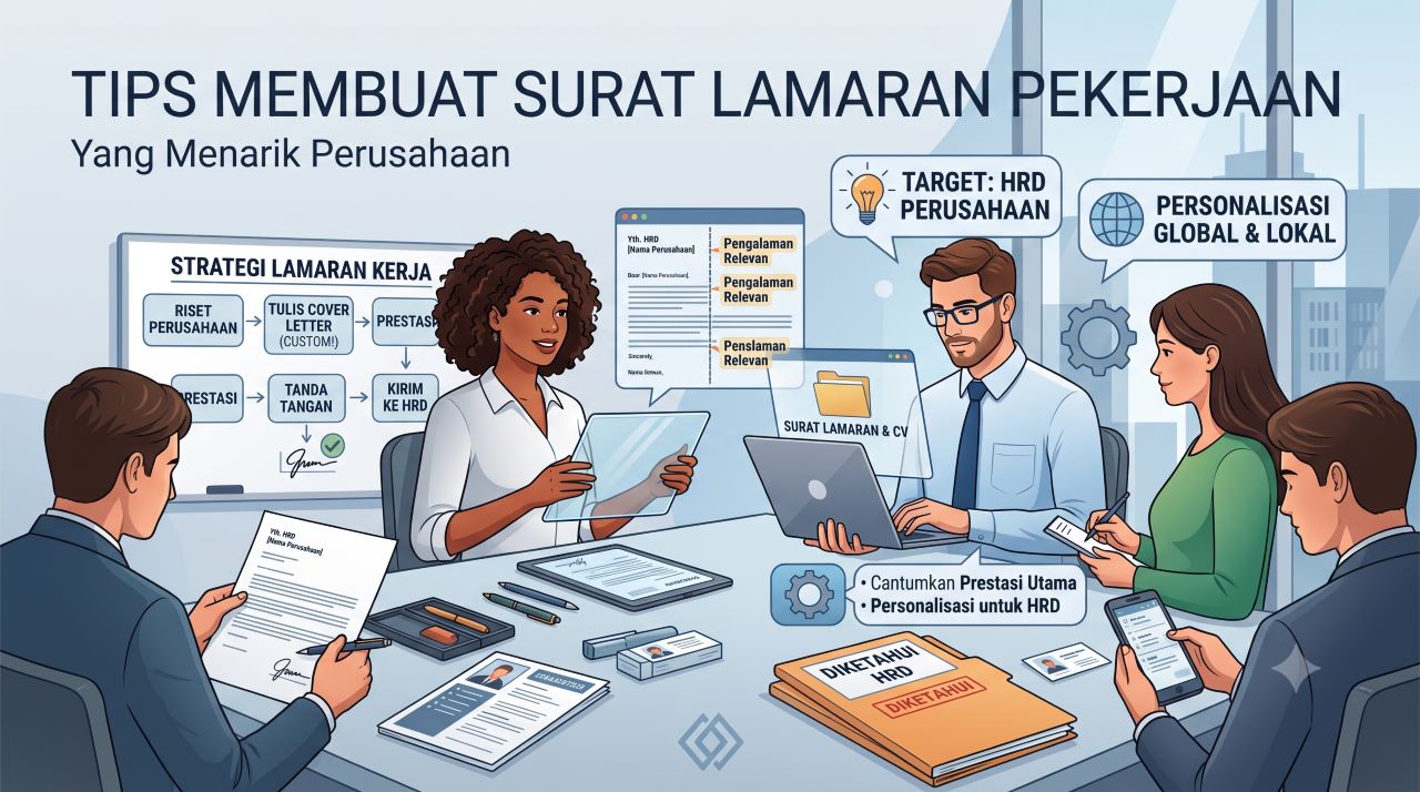 Tips Membuat Surat Lamaran Pekerjaan