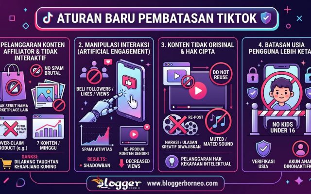 Aturan Baru Pembatasan TikTok