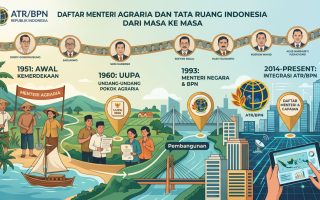 Daftar Menteri Agraria