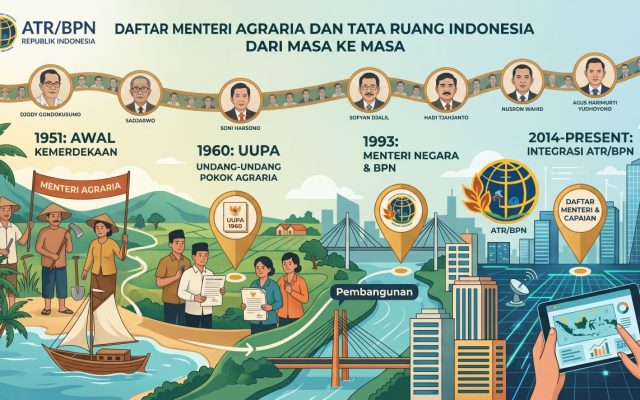 Daftar Menteri Agraria