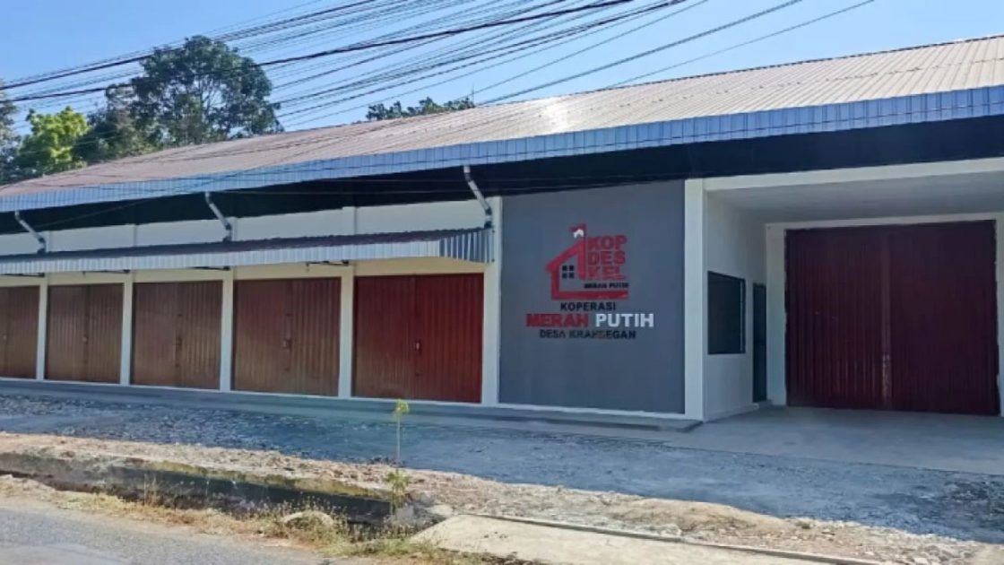 Gerai Koperasi Desa Merah Putih Desa Krandegan