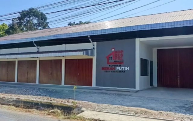 Gerai Koperasi Desa Merah Putih Desa Krandegan