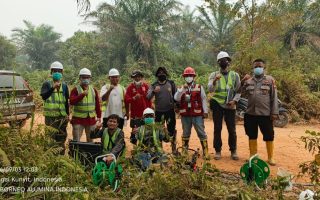 Joko Sampurno Sedang Berada di Lokasi PT Borneo Alumina Indonesia