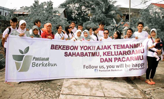 Komunitas Pontianak Berkebun