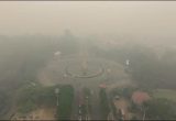 Kondisi Asap Kota Pontianak 12 September 2026 Bundaran Bambu Runcing UNTAN