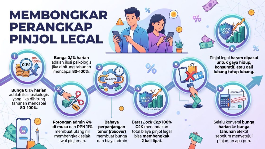 Membongkar Perangkap Bunga Pinjol Legal