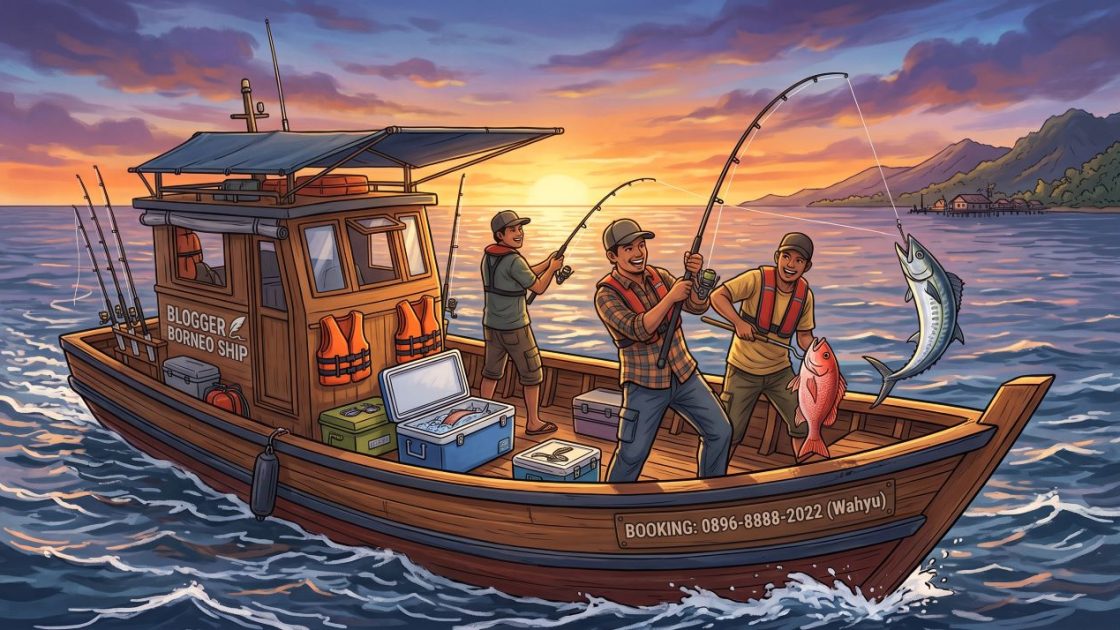 Sewa Kapal Mancing Pontianak