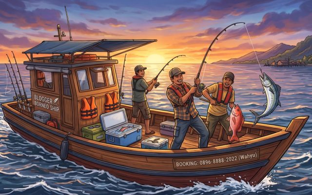 Sewa Kapal Mancing Pontianak