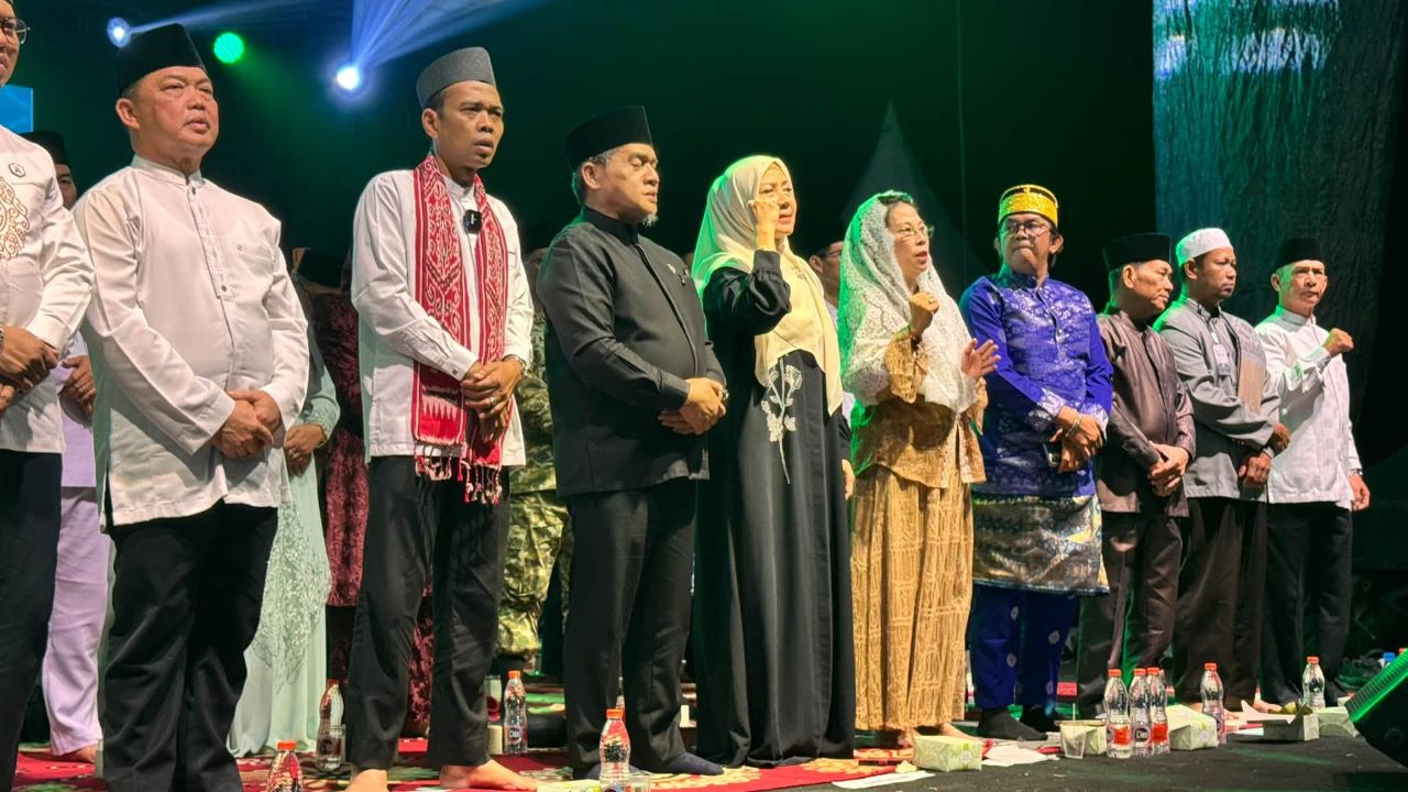 Jajaran Pejabat Pemerintah Tampak Hadir dalam Tabligh Akbar Ustadz Abdul Somad di Singkawang