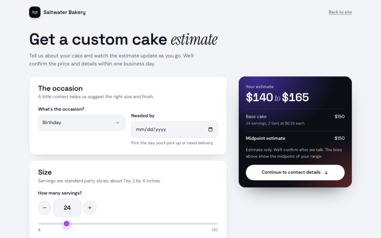 Quote Calculator